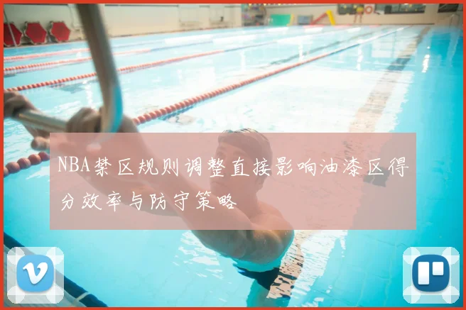 NBA禁区规则调整直接影响油漆区得分效率与防守策略