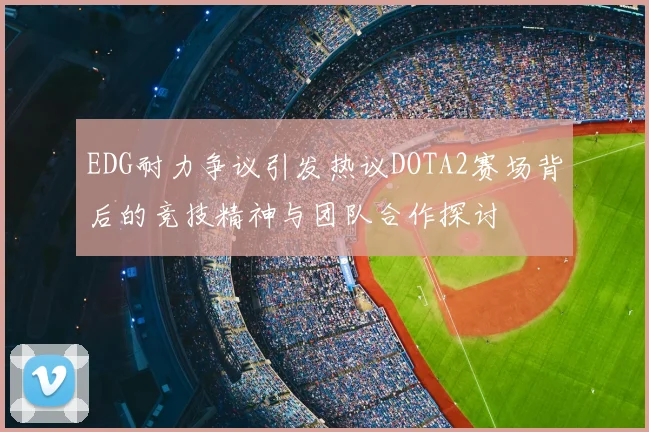 EDG耐力争议引发热议DOTA2赛场背后的竞技精神与团队合作探讨
