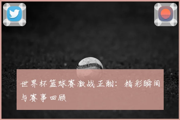 世界杯篮球赛激战正酣：精彩瞬间与赛事回顾